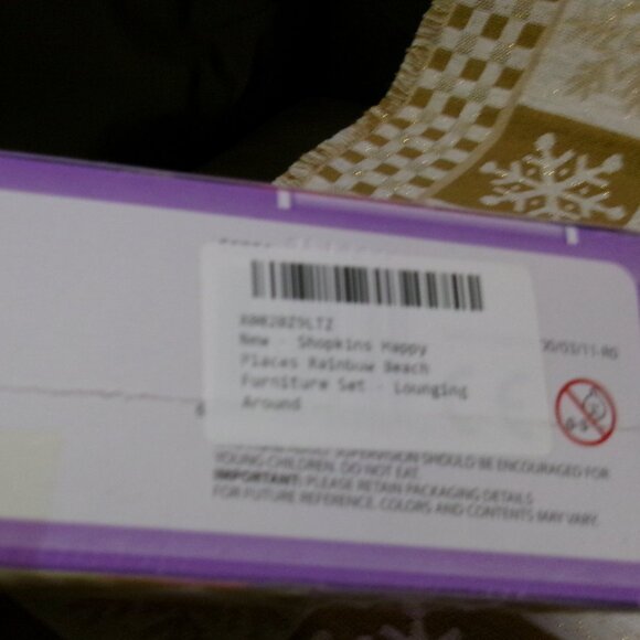 NWT Discontinued Shopkins Happy Places Lounging Around - Picture 5 of 5